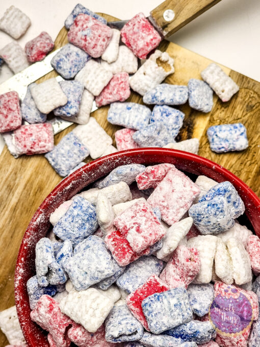4th of July Puppy Chow on White - Image 7