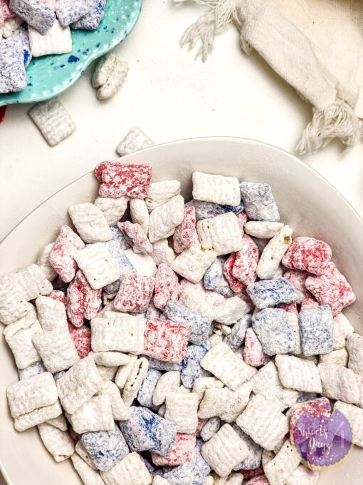 4th of July Puppy Chow on Marble - Image 5