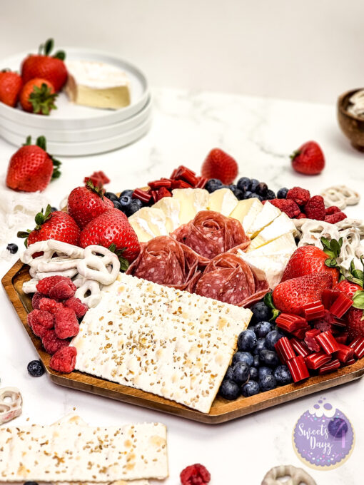 4th of July Charcuterie Board on Marble - Image 4