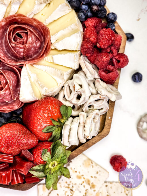 4th of July Charcuterie Board on Marble - Image 6