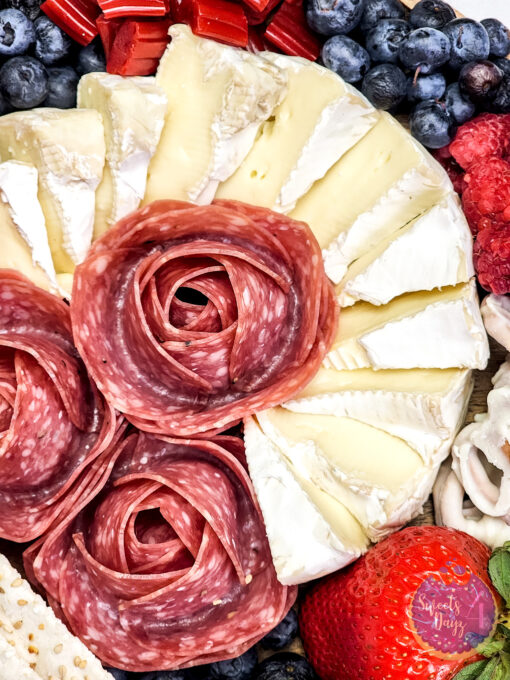 4th of July Charcuterie Board on Marble - Image 9