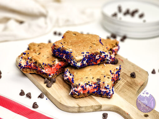 4th of July Ice Cream Sandwiches on White - Image 2