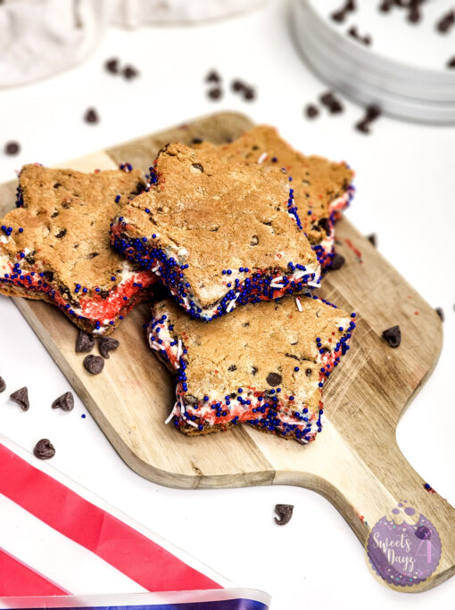 4th of July Ice Cream Sandwiches on White - Image 4