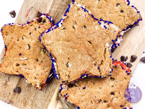 4th of July Ice Cream Sandwiches on White - Image 5