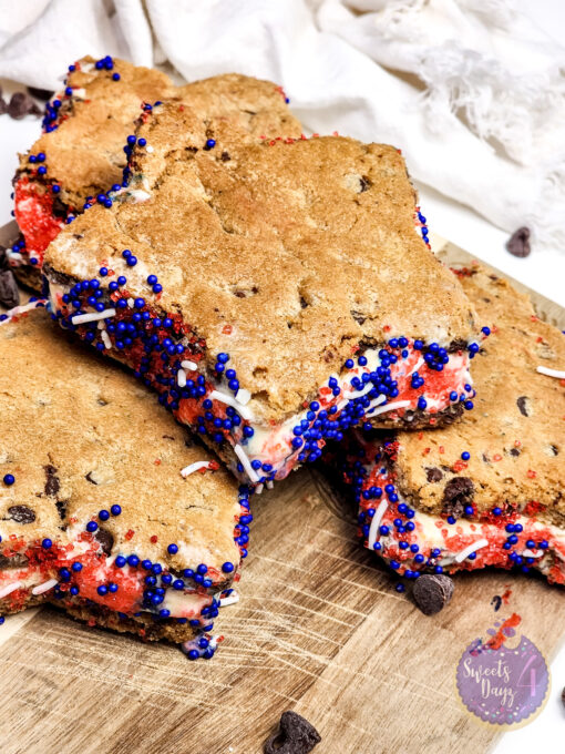 4th of July Ice Cream Sandwiches on White - Image 6