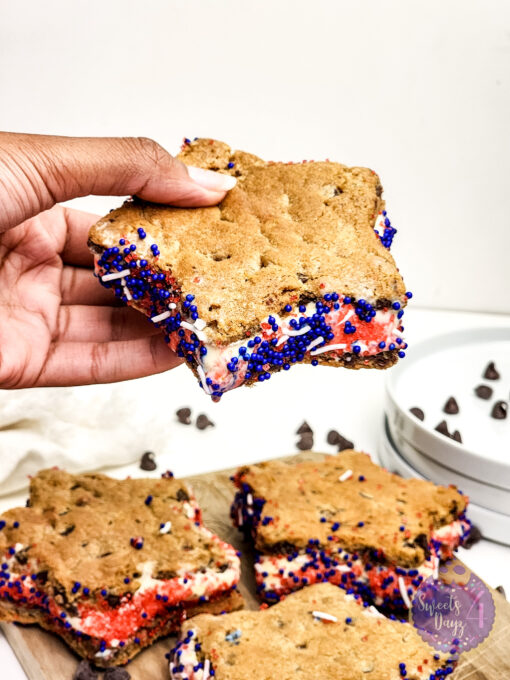 4th of July Ice Cream Sandwiches on White - Image 9