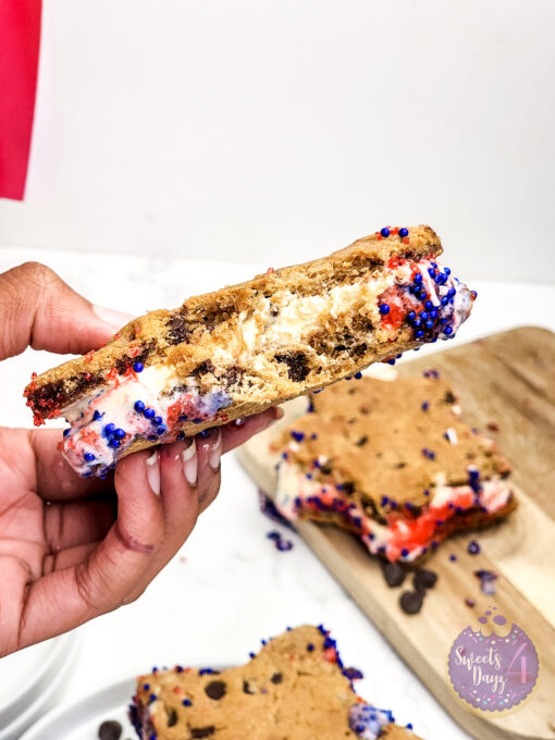 4th of July Ice Cream Sandwiches on Marble - Image 7