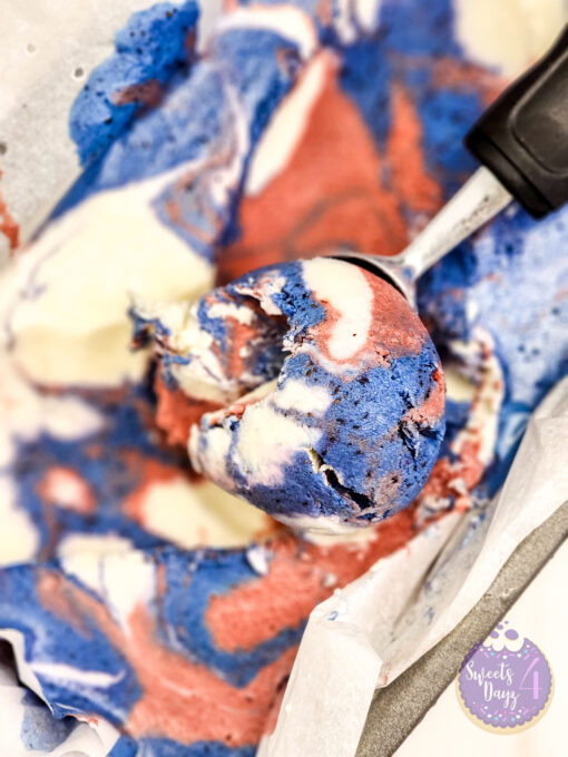 4th of July Sherbert Ice Cream on Rhombus - Image 2