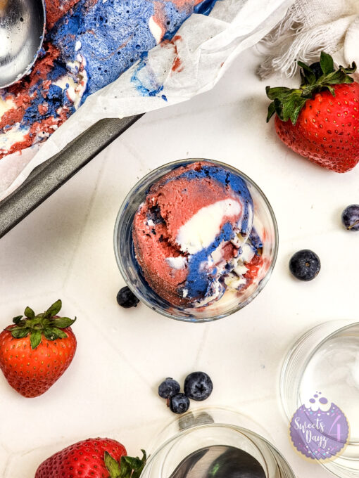 4th of July Sherbert Ice Cream on Rhombus - Image 6