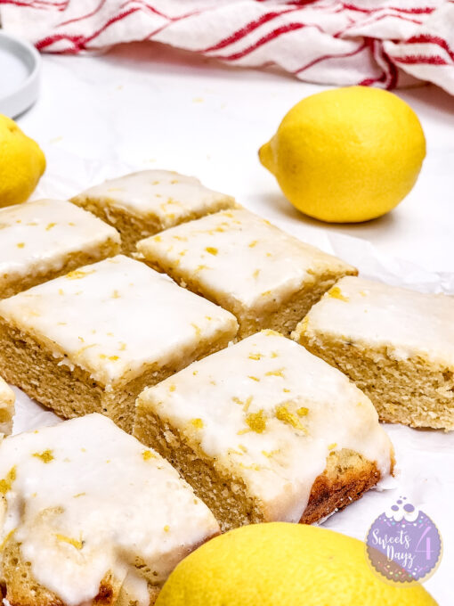 Lemon Blondies on Marble - Image 4