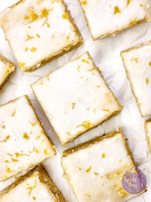 Lemon Blondies on Marble - Image 5