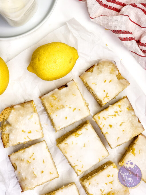 Lemon Blondies on Marble - Image 6