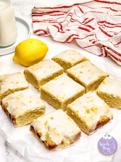 Lemon Blondies on Marble - Image 7