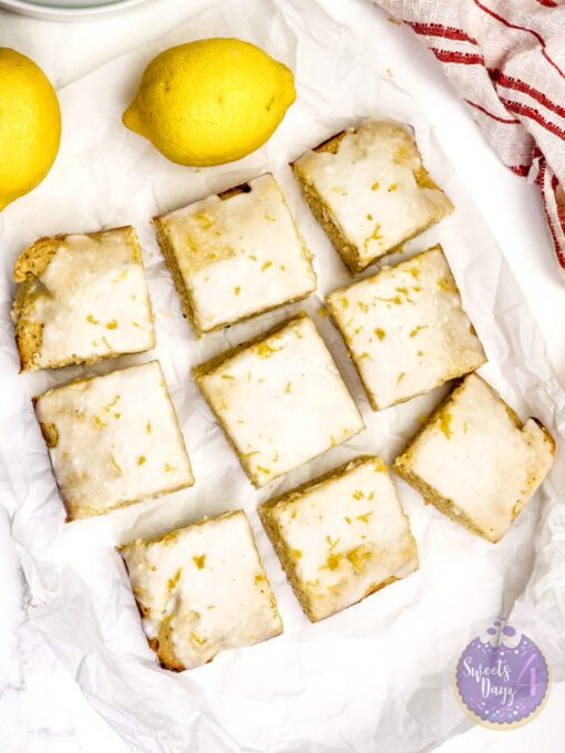 Lemon Blondies on Marble - Image 8