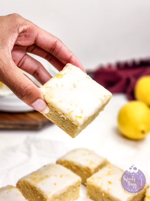 Lemon Blondies on Gold Marble - Image 5