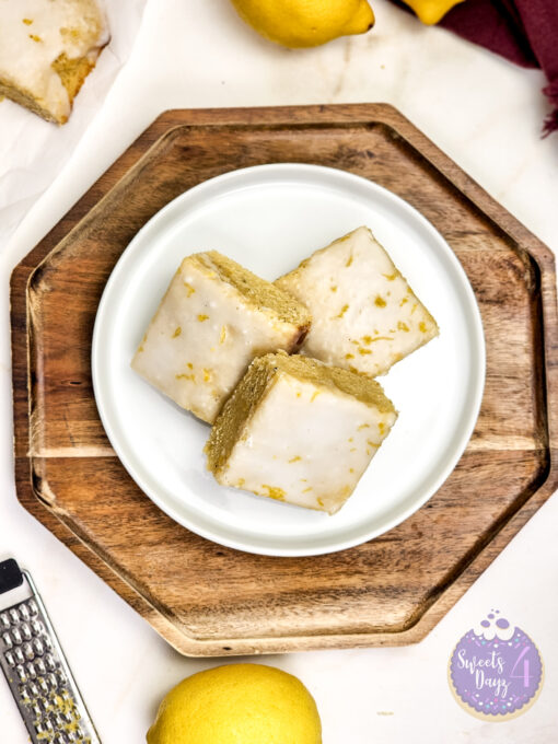 Lemon Blondies on Gold Marble - Image 7
