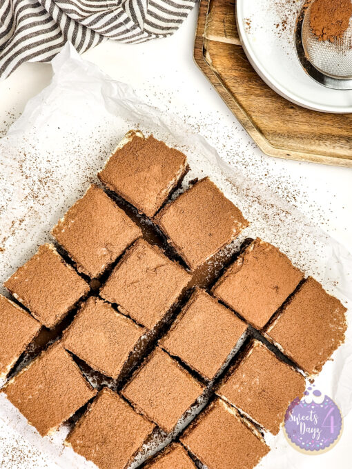 Tiramisu Brownies on White - Image 4