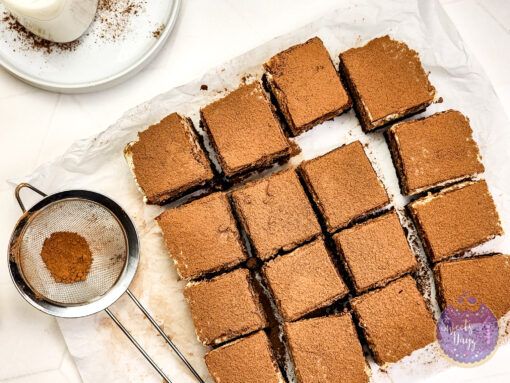 Tiramisu Brownies on Rhombus - Image 3