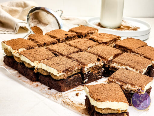Tiramisu Brownies on Rhombus - Image 6