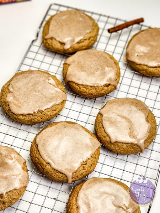 Brown Sugar Poptart Cookies on White - Image 2