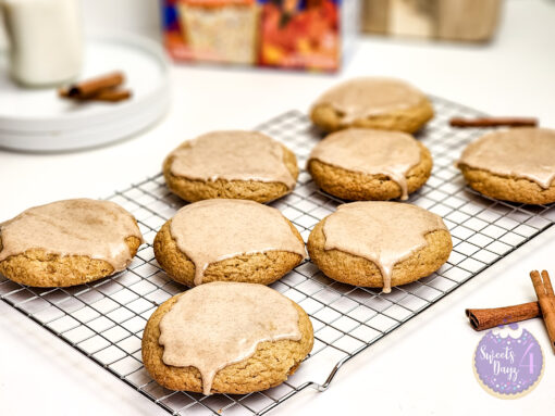 Brown Sugar Poptart Cookies on White - Image 5