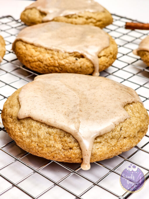 Brown Sugar Poptart Cookies on White - Image 6