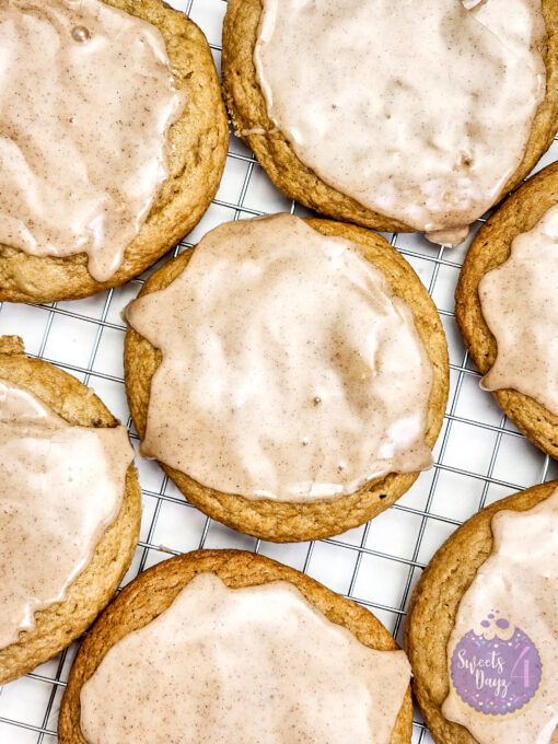 Brown Sugar Poptart Cookies on White - Image 7