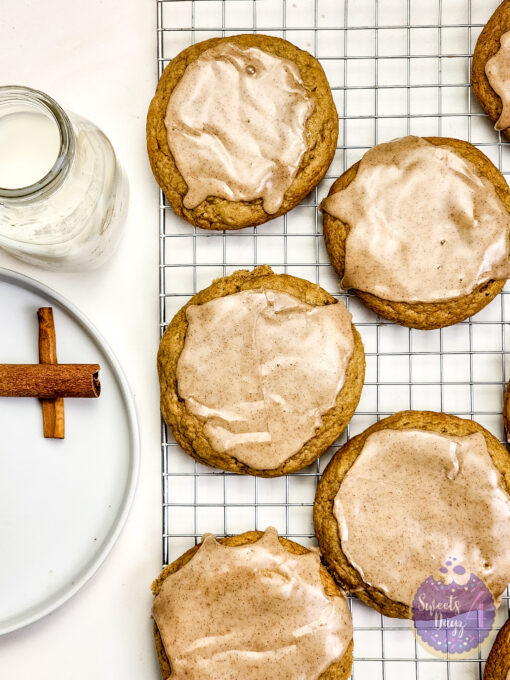 Brown Sugar Poptart Cookies on White - Image 10