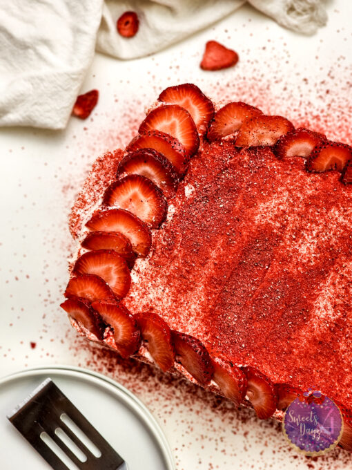 Strawberry Tiramisu on White - Image 5