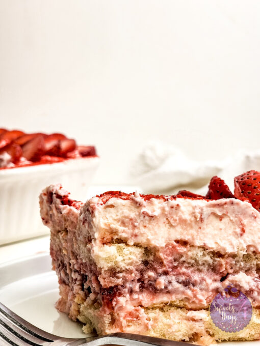 Strawberry Tiramisu on White - Image 12