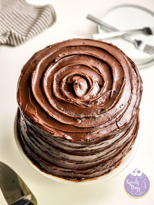 Copycat Matildas Chocolate Cake on White - Image 2