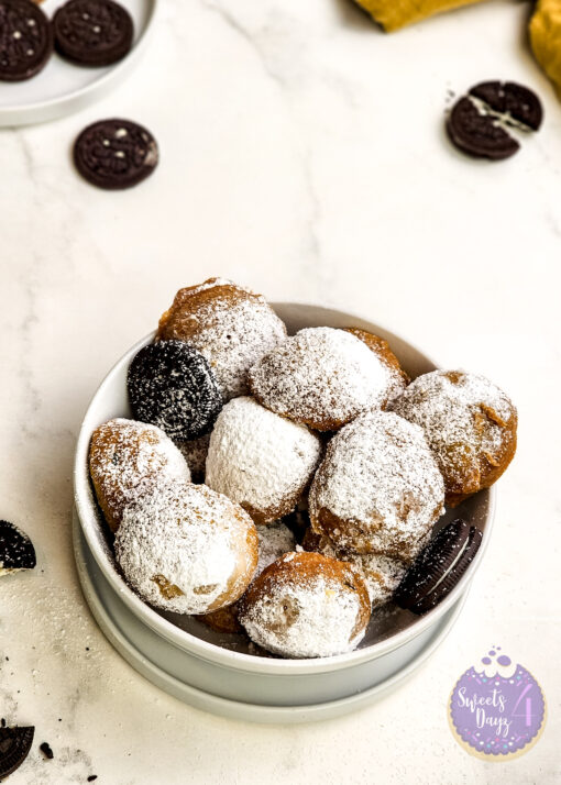 Deep Fried Oreos on Marble - Image 2