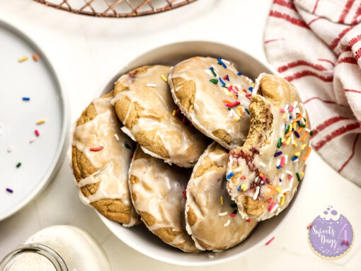 Strawberry Poptart Cookies on Rhombus - Image 4