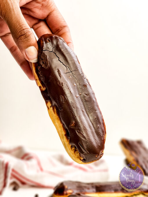 Chocolate Eclairs on Marble - Image 7