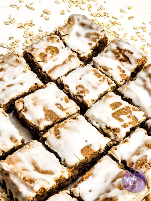 Iced Oatmeal Cookie Bars on Rhombus - Image 2
