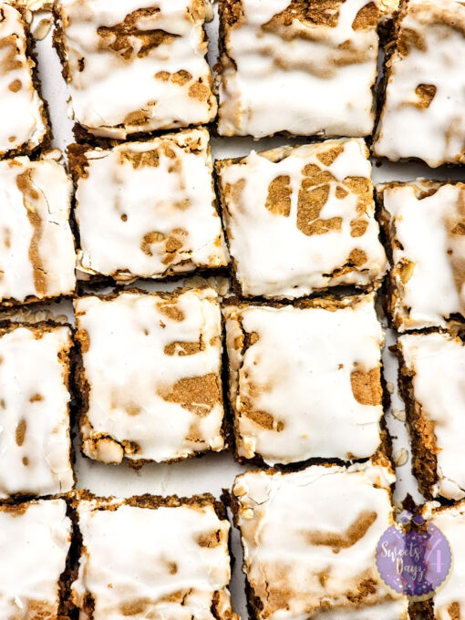 Iced Oatmeal Cookie Bars on Rhombus - Image 4