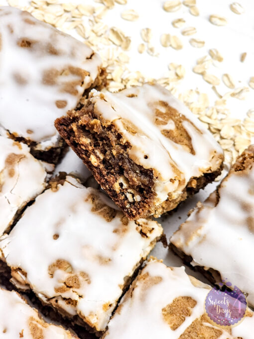 Iced Oatmeal Cookie Bars on Rhombus - Image 5