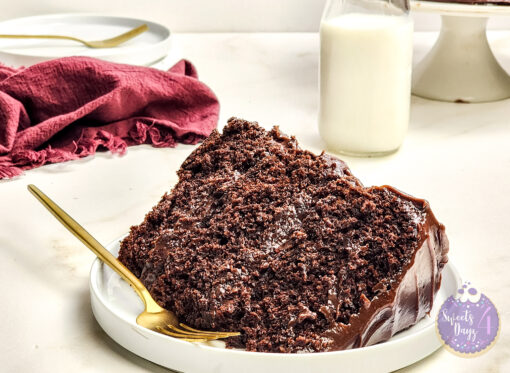 Copycat Matildas Chocolate Cake on Gold Marble - Image 9