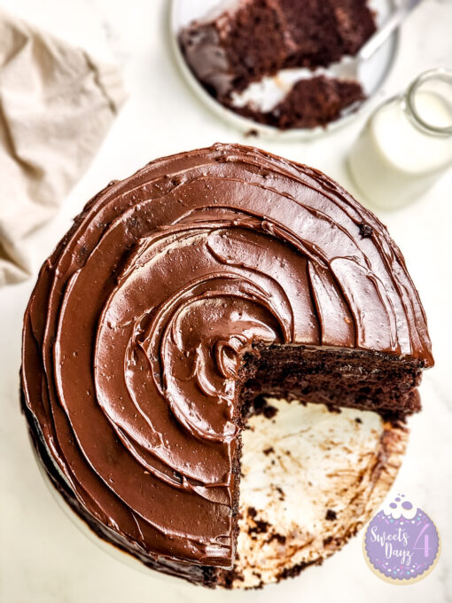 Copycat Matildas Chocolate Cake on Marble - Image 3