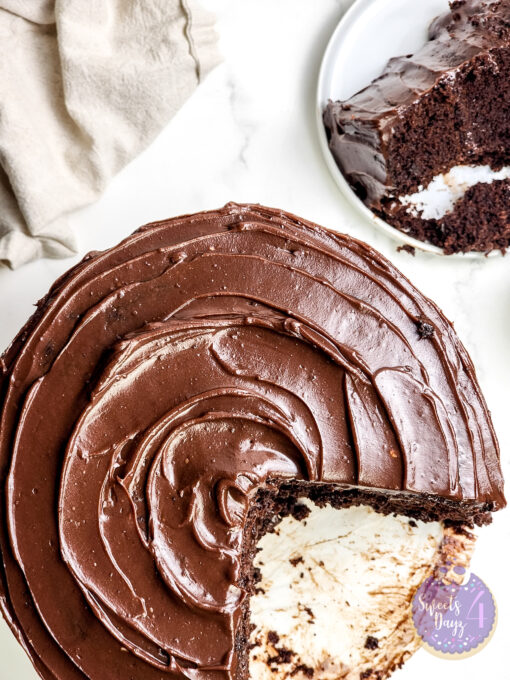Copycat Matildas Chocolate Cake on Marble - Image 5