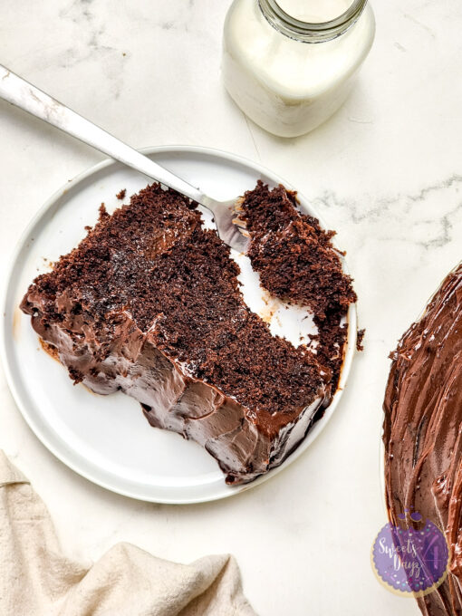 Copycat Matildas Chocolate Cake on Marble - Image 6