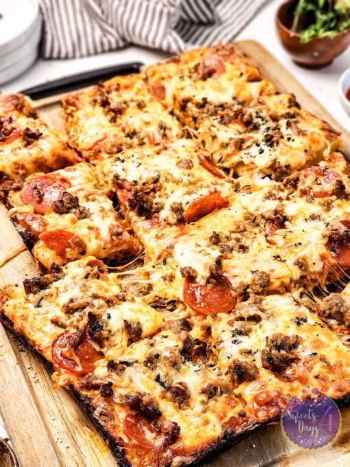 Sheet Pan Pizza on Rhombus - Image 2