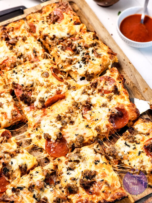 Sheet Pan Pizza on Rhombus - Image 4