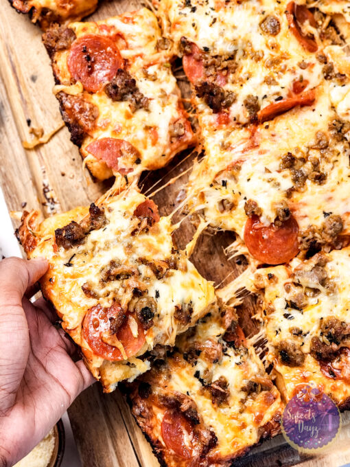 Sheet Pan Pizza on Rhombus - Image 5