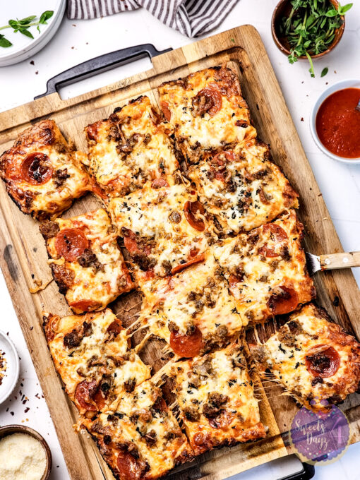 Sheet Pan Pizza on Rhombus - Image 9