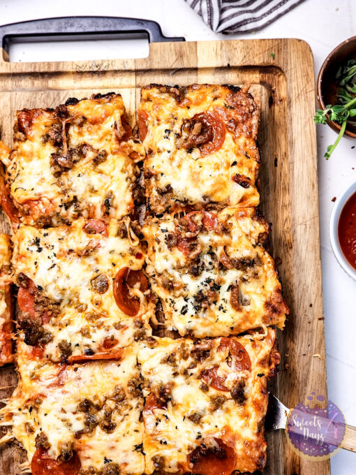 Sheet Pan Pizza on Rhombus - Image 10