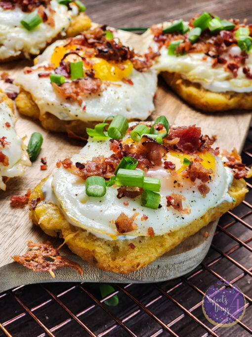 Loaded Hashbrowns on Brown Wood - Image 12