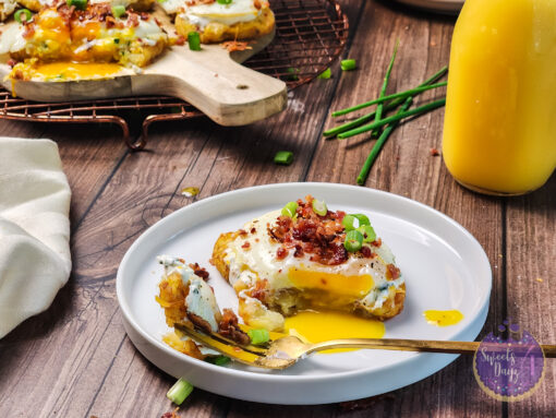Loaded Hashbrowns on Brown Wood - Image 15