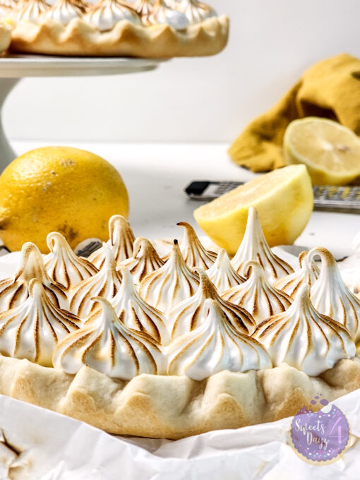 Lemon Meringue Tarts on White - Image 5