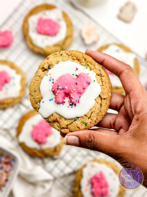 Frosted Animal Cracker Cookies on White - Image 6